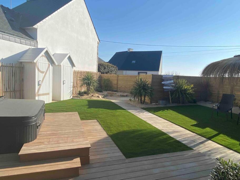 La Cabane De La Plage Quiberon Exterior foto